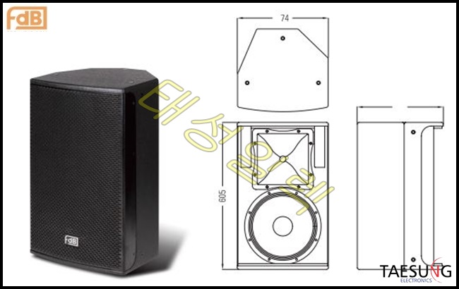 U112/1200W 스피커/패시브스피커/12인치스피커/FDB/롤러장스피커/락볼링장스피커/FDB U112/U112II/스피닝스피커/댄스학원스피커/7080라이브카페스피커/라운지바스피커/패시브스피커/U-112II/교회스피커